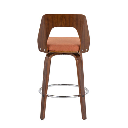 Majestic Office Furniture 24" Fixed-Height Counter Stool - Set of 2