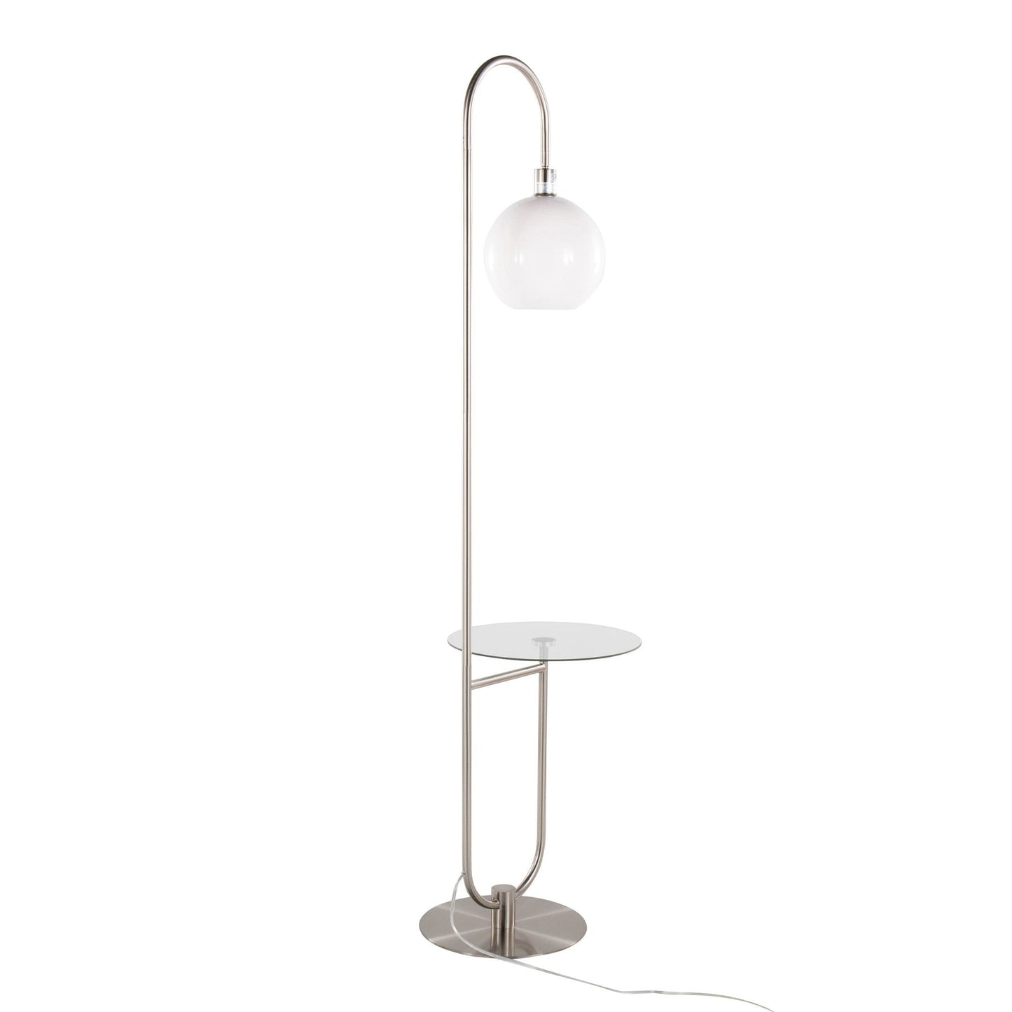 Majestic Office Furniture 71" Floor Lamp with Table