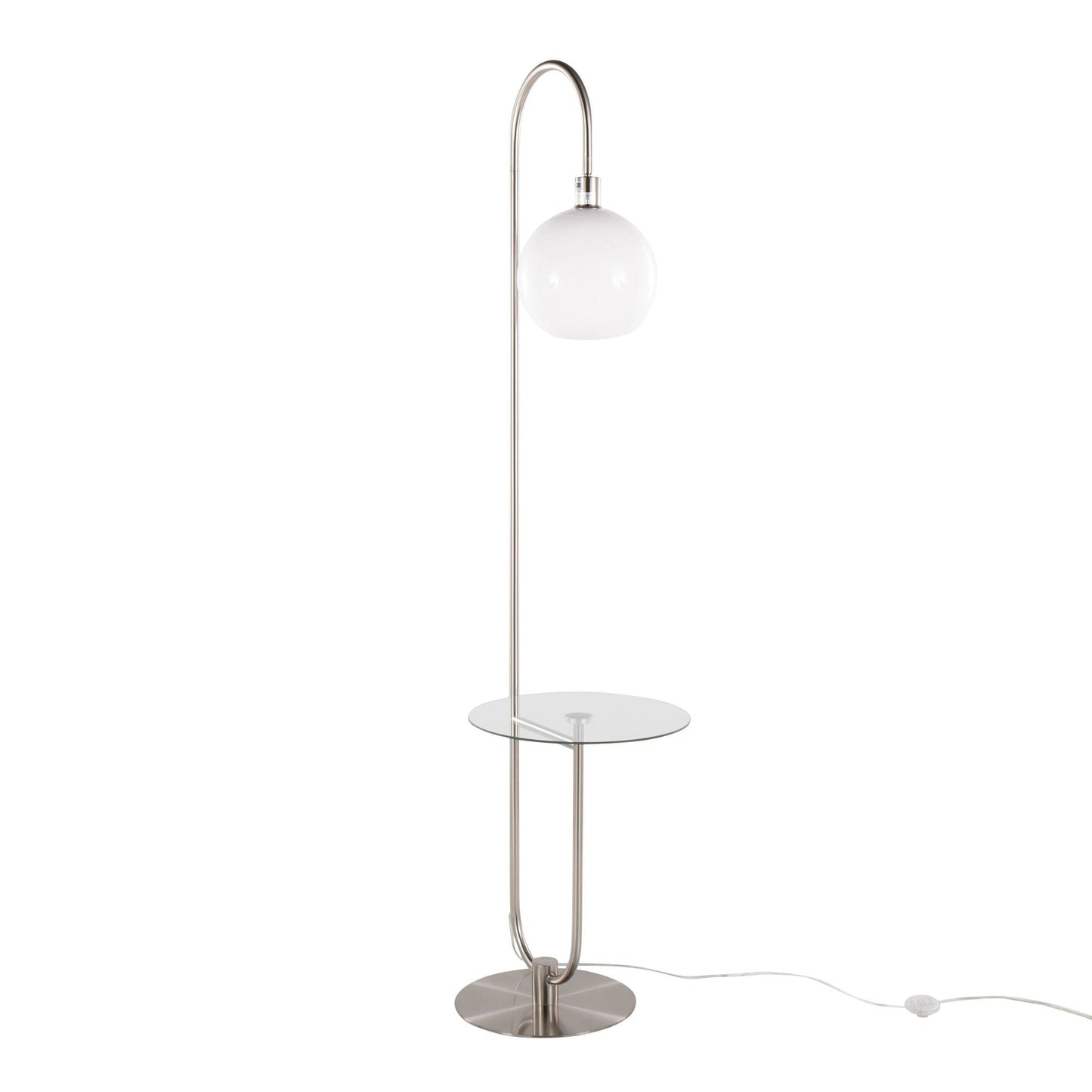 Majestic Office Furniture 71" Floor Lamp with Table