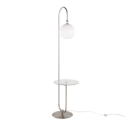 Majestic Office Furniture 71" Floor Lamp with Table