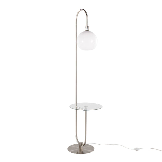Majestic Office Furniture 71" Floor Lamp with Table
