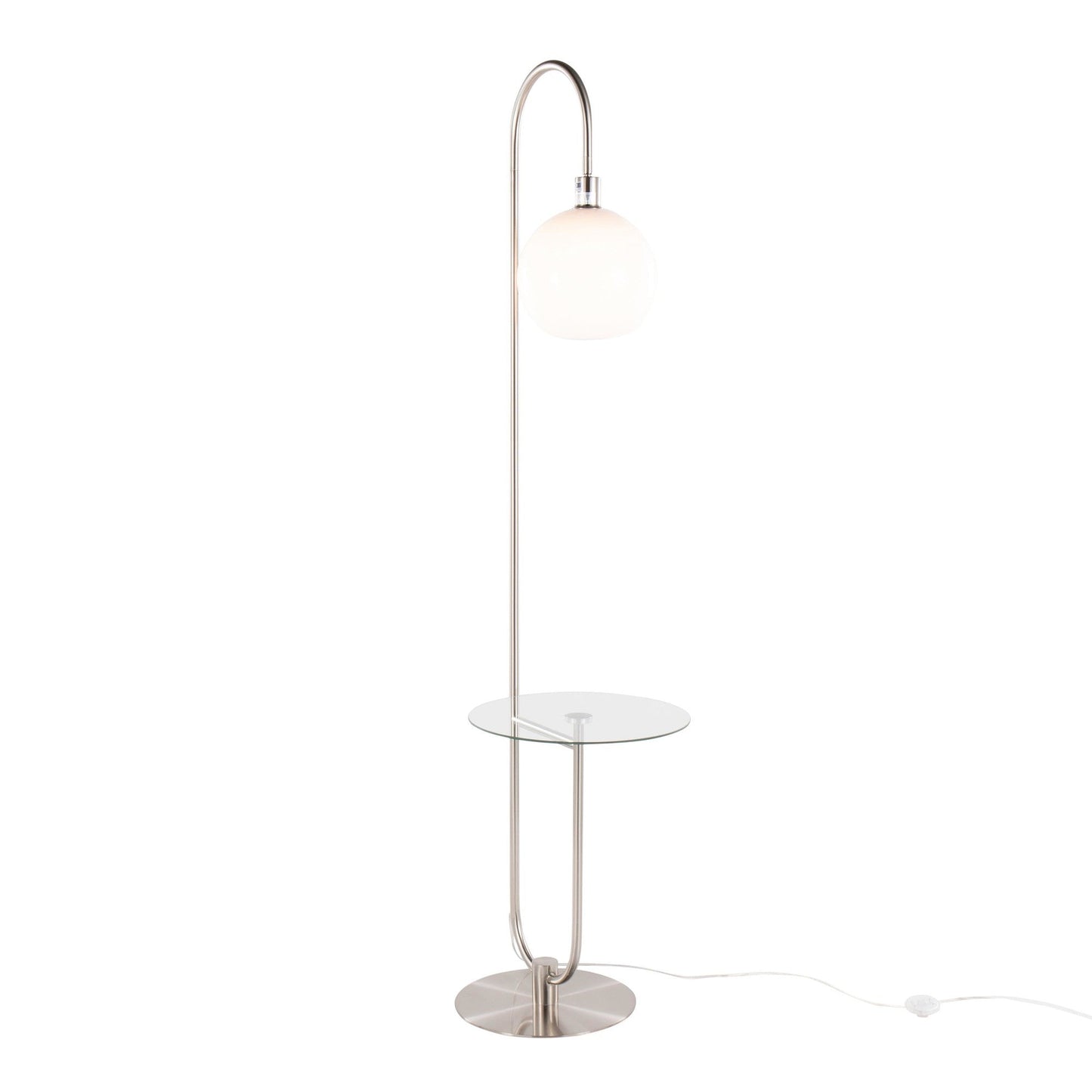 Majestic Office Furniture 71" Floor Lamp with Table
