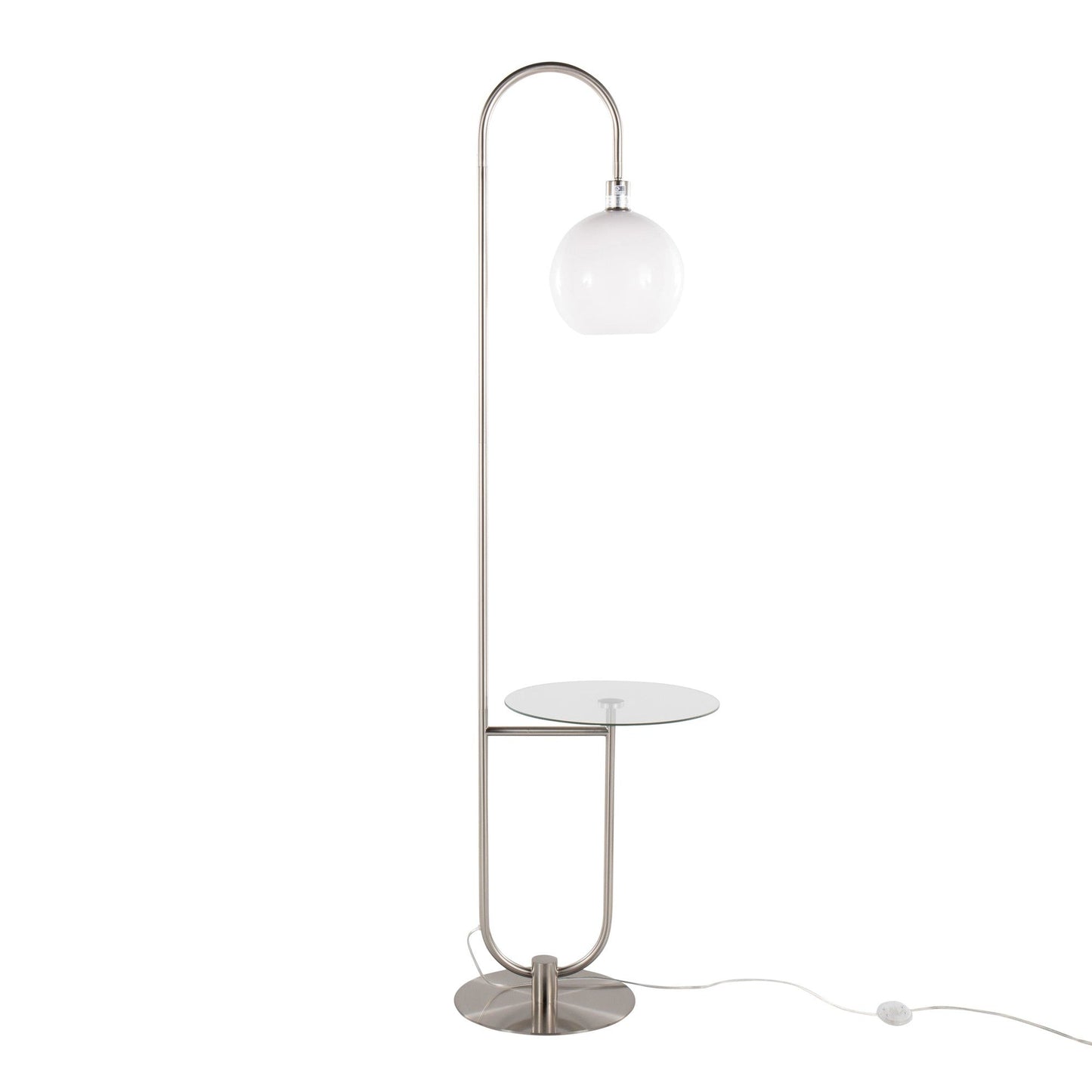 Majestic Office Furniture 71" Floor Lamp with Table