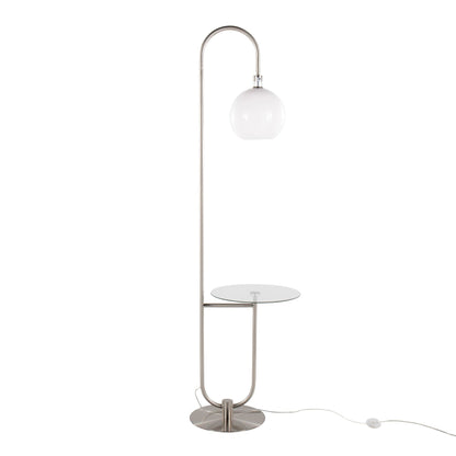 Majestic Office Furniture 71" Floor Lamp with Table