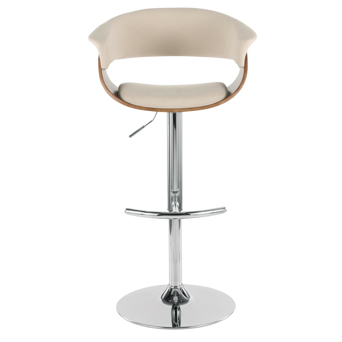 Lumisource Vintage Mod Adjustable Barstool - Set of 2