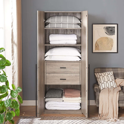 Manhattan Comfort Lee Wardrobe Closet 1.0