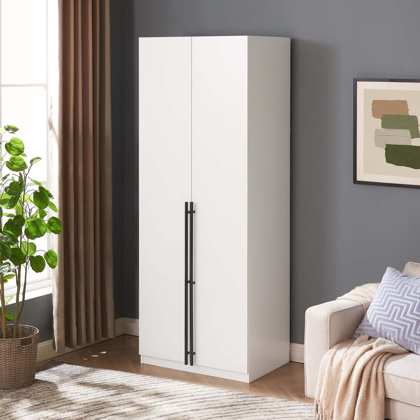 Manhattan Comfort Lee Wardrobe Closet 1.0