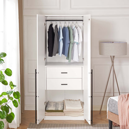 Manhattan Comfort Lee Wardrobe Closet 2.0