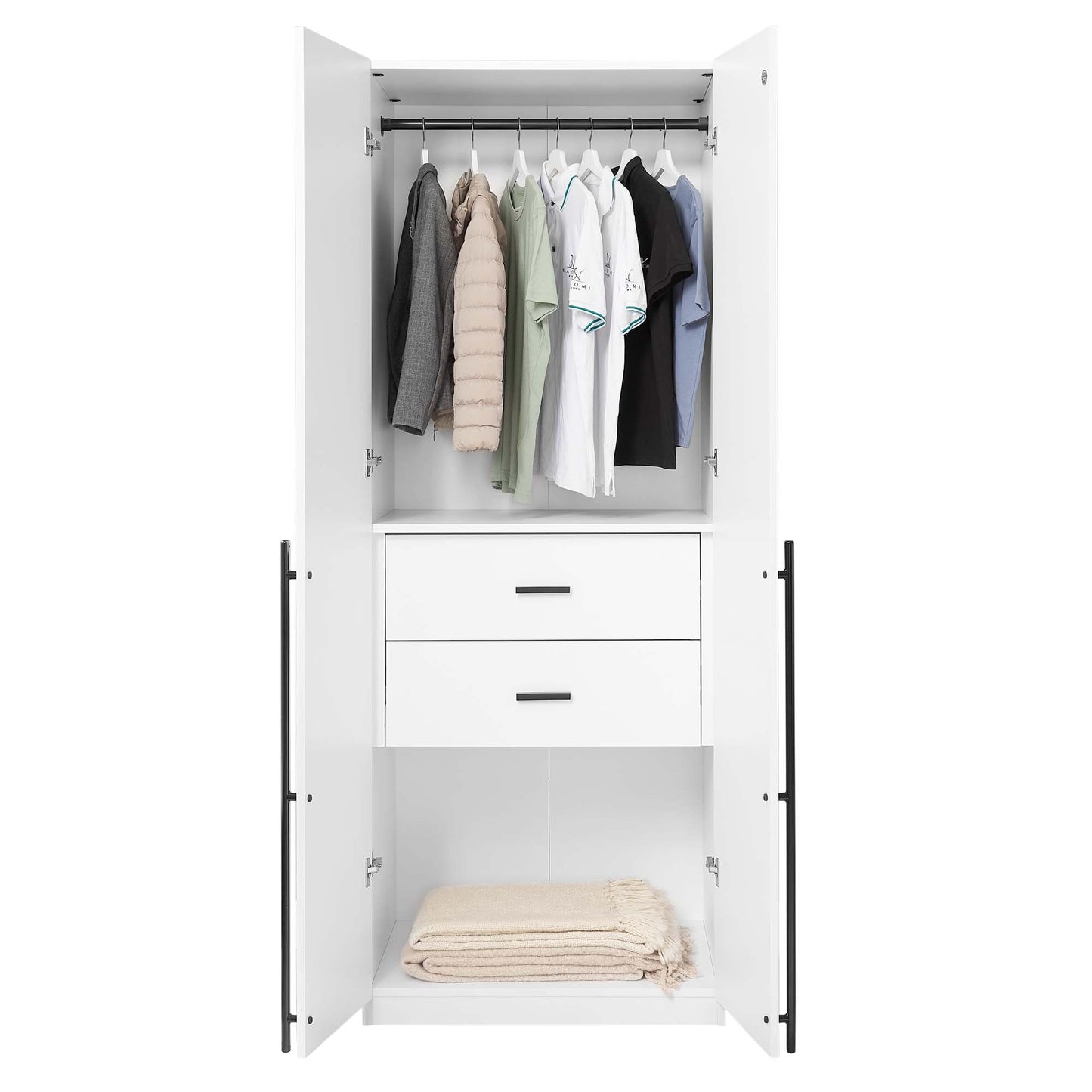 Manhattan Comfort Lee Wardrobe Closet 2.0