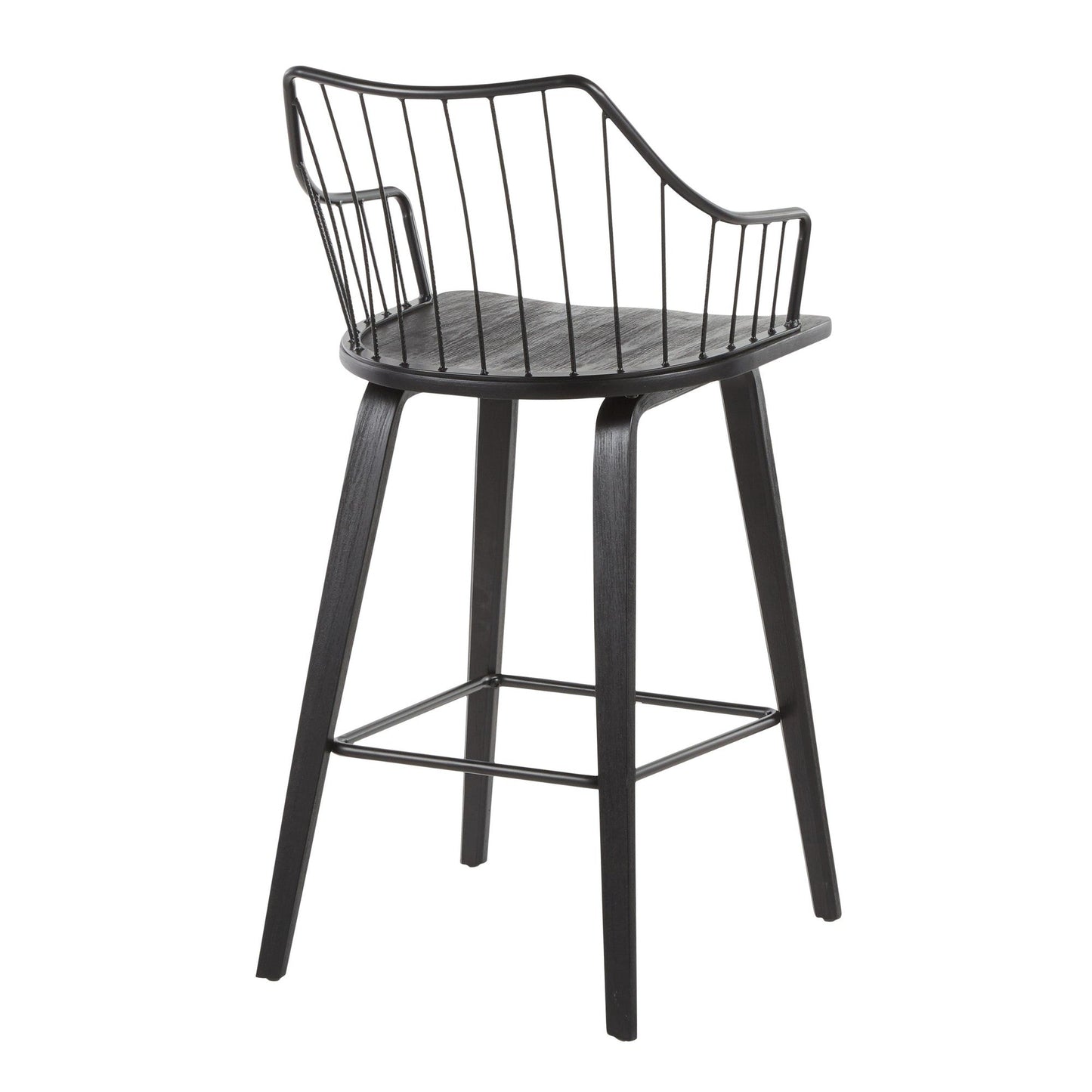 Majestic Office Furniture 26" Fixed-Height Counter Stool