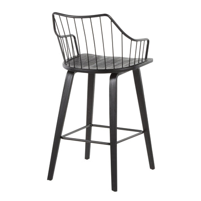 Majestic Office Furniture 26" Fixed-Height Counter Stool