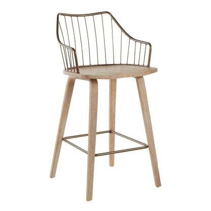 Majestic Office Furniture 26" Fixed-Height Counter Stool