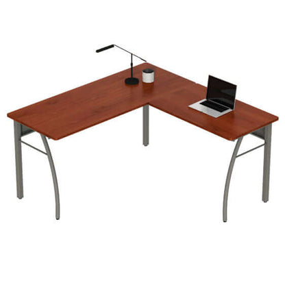 Executive L-Shaped Desk, Corner Desk, 60”W x 60”D