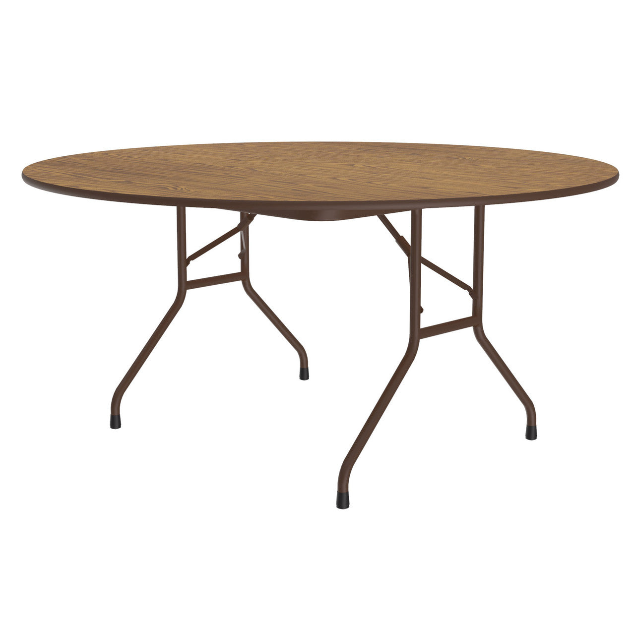 OfficeSource | Melamine Folding Tables | Round Folding Table - 60''