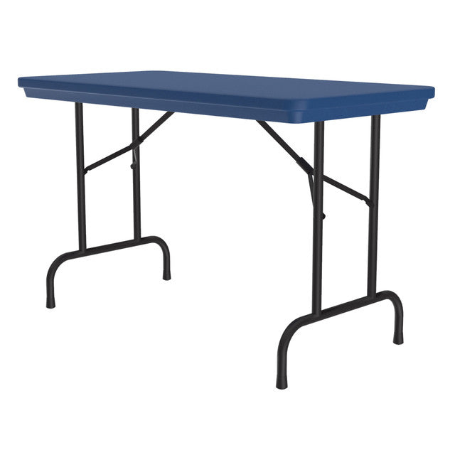 OfficeSource | Colorful Blow Mold Folding Tables | Fixed Height Blow Mold Table