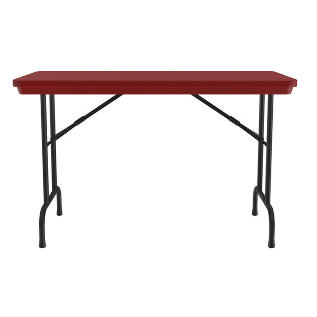 OfficeSource | Colorful Blow Mold Folding Tables | Fixed Height Blow Mold Table