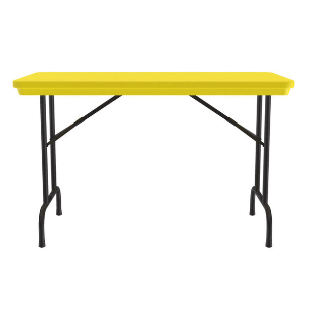 OfficeSource | Colorful Blow Mold Folding Tables | Fixed Height Blow Mold Table