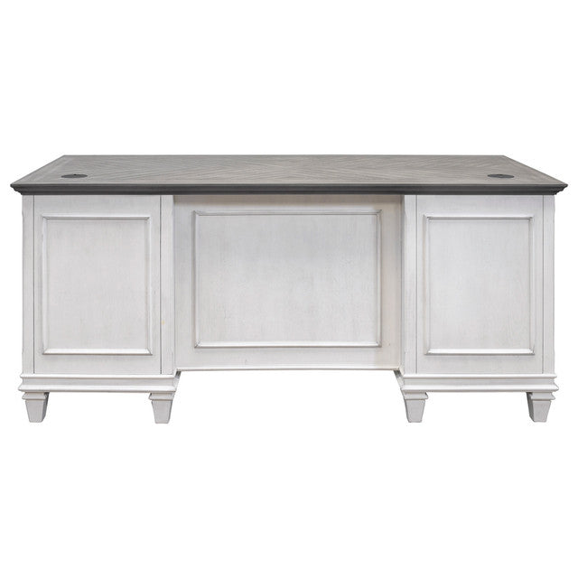 OfficeSource Refined Collection Double Pedestal Desk