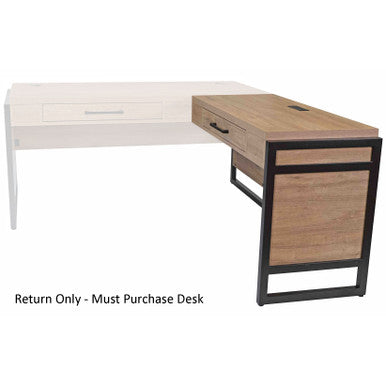 OfficeSource | Artisan | L Shape Desk - Return Only