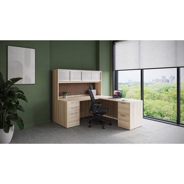 OfficeSource OS Laminate Collection L Shape Typical - OS127