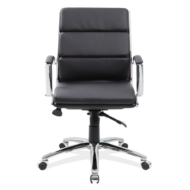 OfficeSource | Merak | Executive Mid Back with Chrome Frame