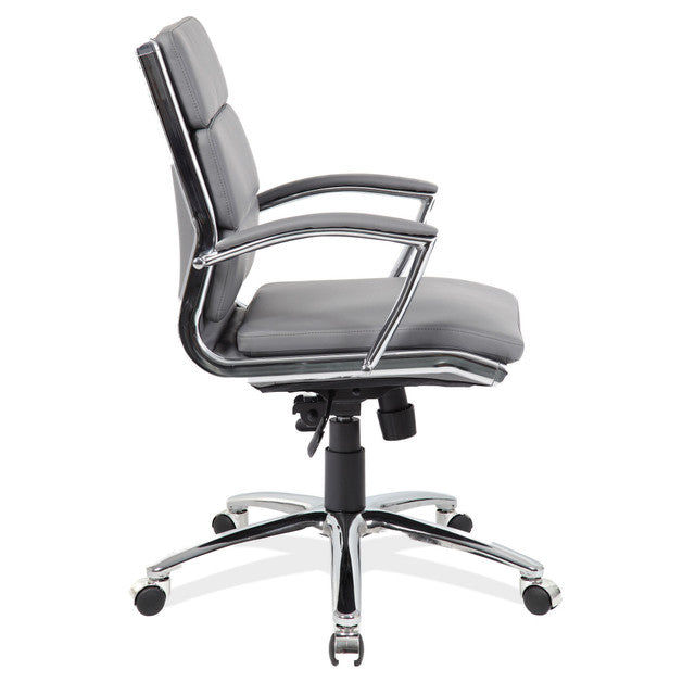 OfficeSource | Merak | Executive Mid Back with Chrome Frame