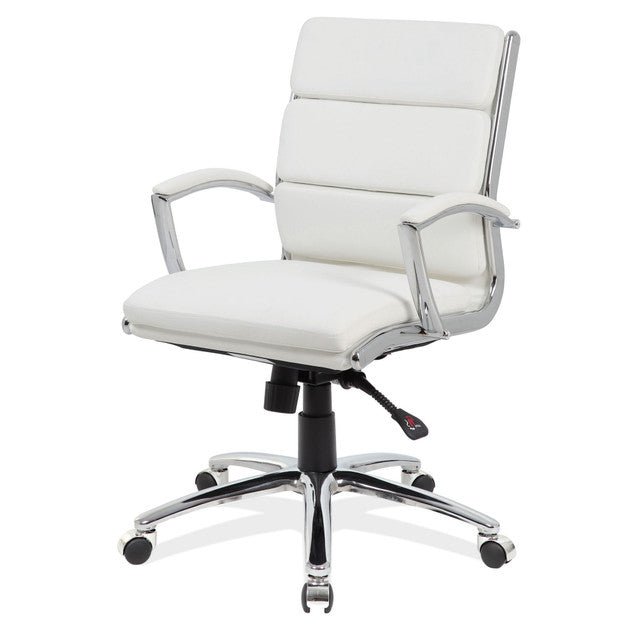 OfficeSource | Merak | Executive Mid Back with Chrome Frame