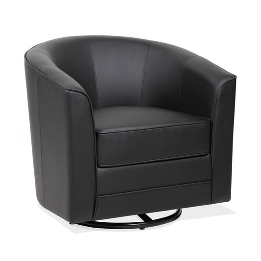 OfficeSource | Round | Swivel Club Chair