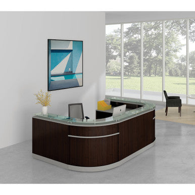 OfficeSource Cosmo Collection U Shape Reception Typical