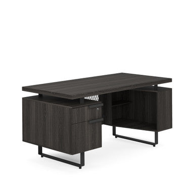 OfficeSource | Palisades | Single Pedestal Desk