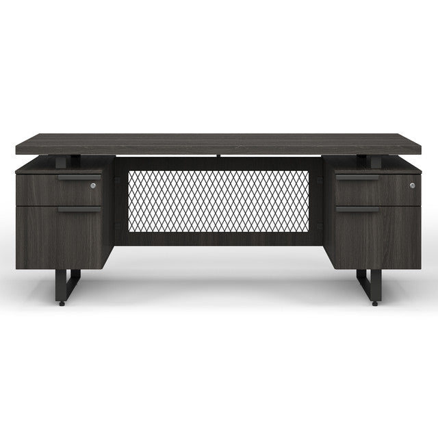 OfficeSource | Palisades | Double Pedestal Credenza