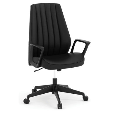 OfficeSource | Empire Collection | Executive Mid Back with Black Frame