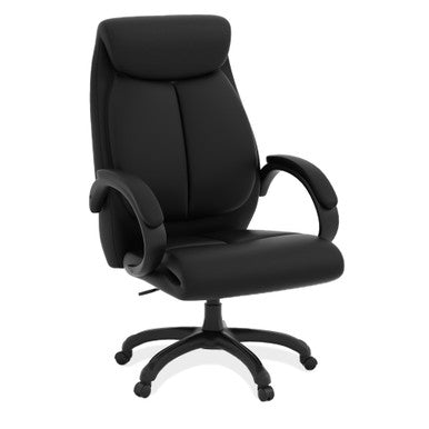 OfficeSource Sierra Collection Executive High Back with Black Frame