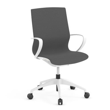 OfficeSource | Remark | All Mesh Task Chair with White Frame