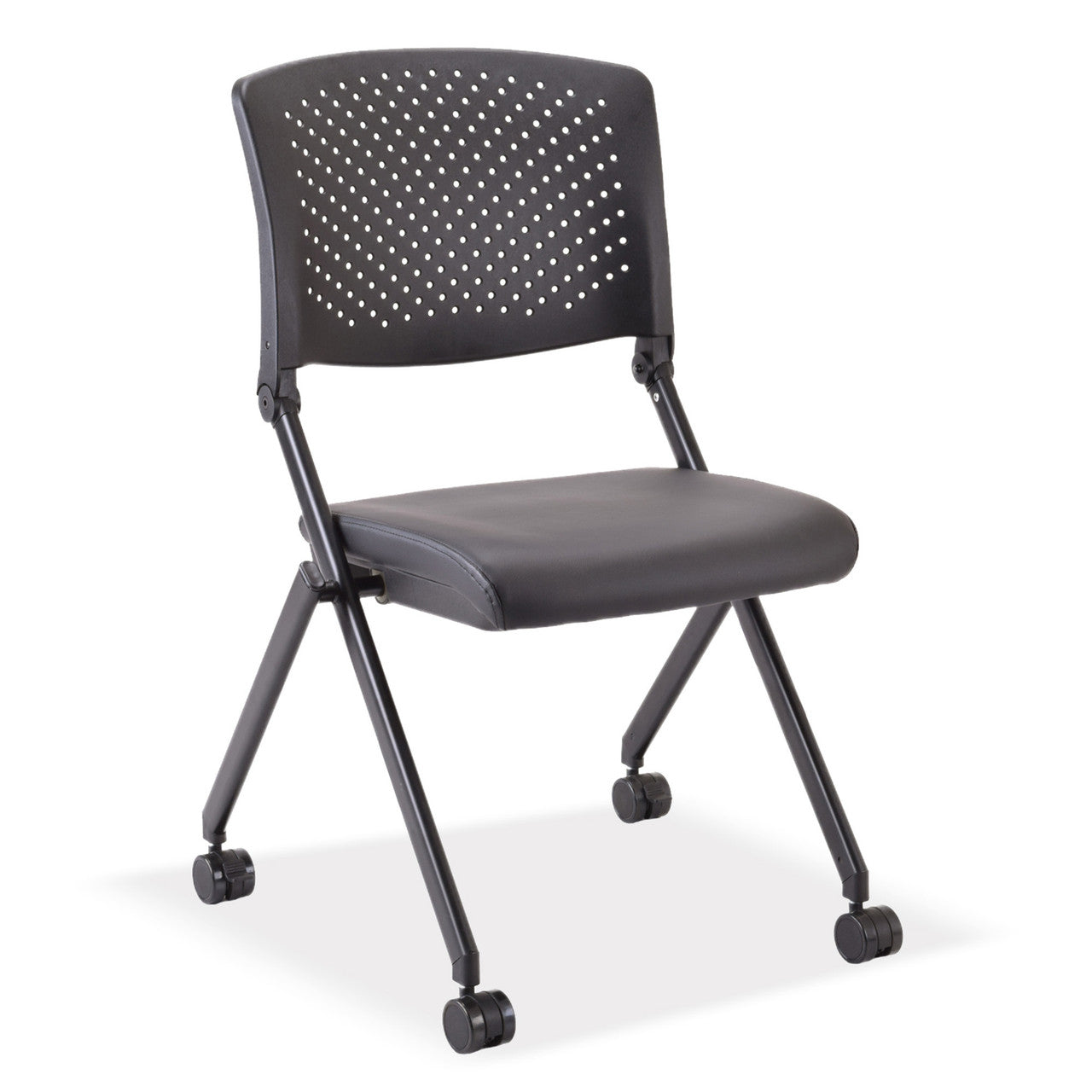 OfficeSource | Julep | Armless Nesting Chair with Antimicrobial Seat