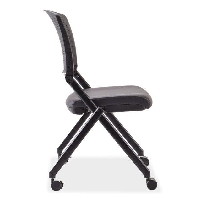 OfficeSource | Julep | Armless Nesting Chair with Antimicrobial Seat