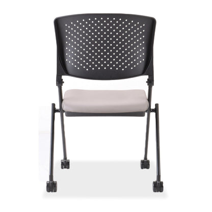 OfficeSource | Julep | Armless Nesting Chair with Antimicrobial Seat