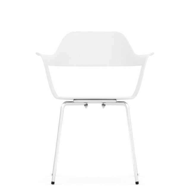 OfficeSource | Zella | Stackable Chair with Chrome Frame