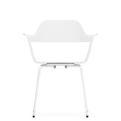 OfficeSource | Zella | Stackable Chair with Chrome Frame