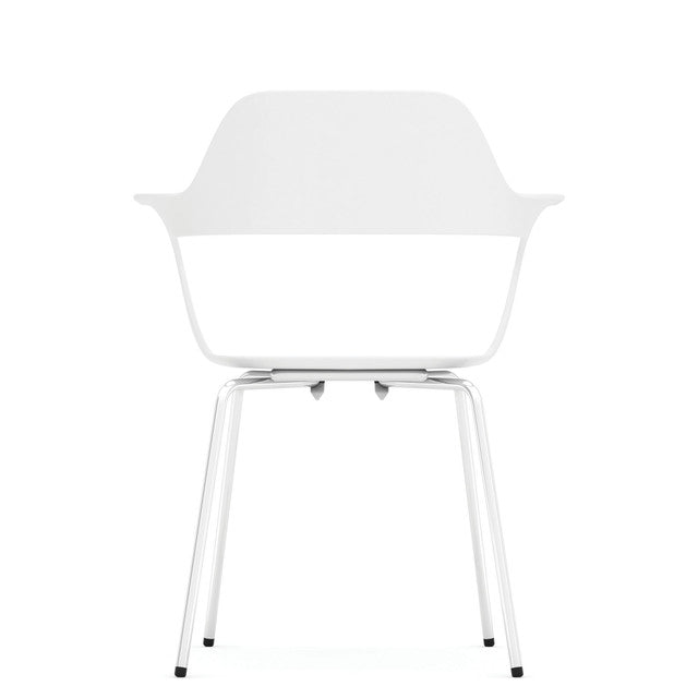 OfficeSource | Zella | Stackable Chair with Chrome Frame