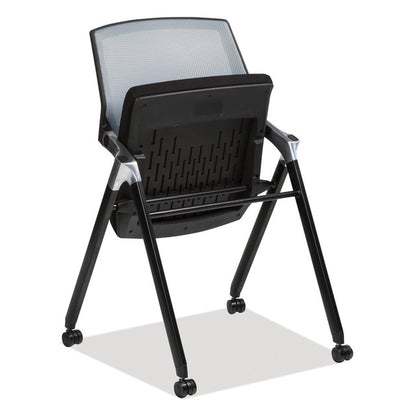 OfficeSource | Triumph | Armless Flex Back Nesting Chair