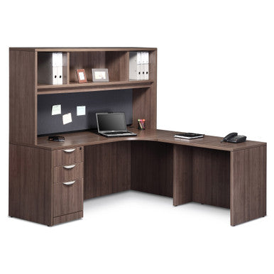 OfficeSource OS Laminate Collection L Shape Typical - OS208