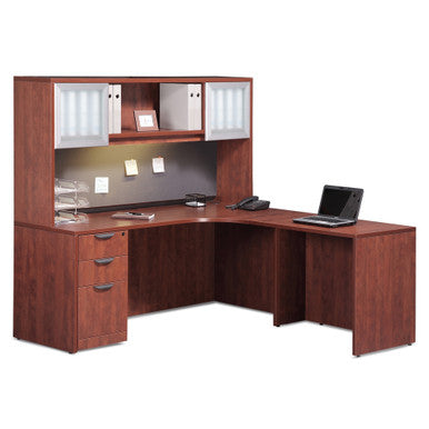 OfficeSource OS Laminate Collection L Shape Typical - OS210