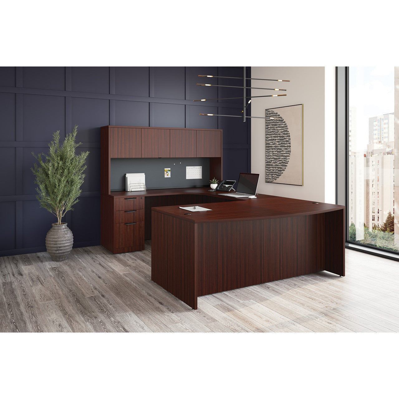 OfficeSource OS Laminate Collection U Shape Typical - OS245