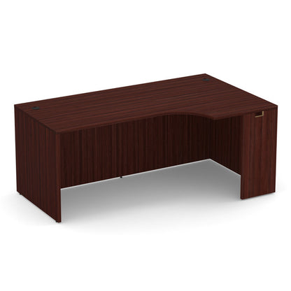 OfficeSource | OS Laminate | Credenza with Right Corner Extension - 71''W