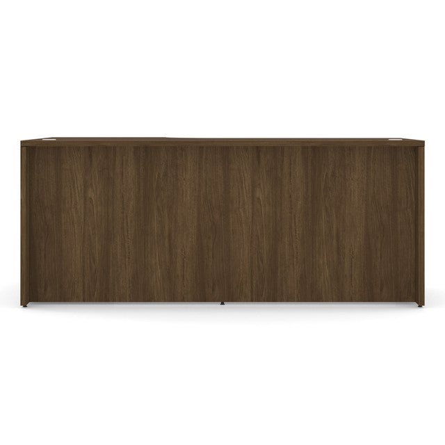 OfficeSource OS Laminate Collection Straight Front Desk with Right Corner Extension