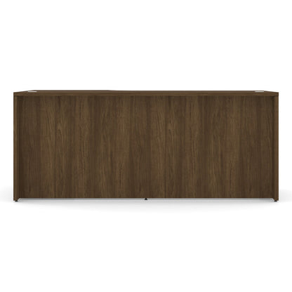 OfficeSource OS Laminate Collection Straight Front Desk with Right Corner Extension