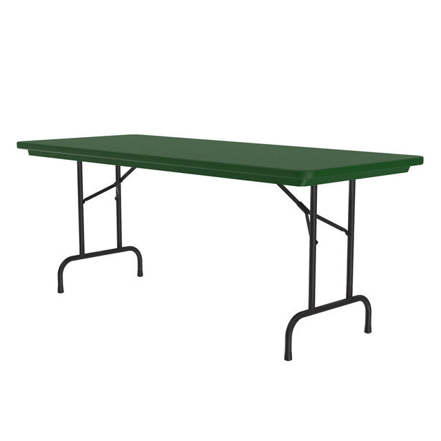 OfficeSource | Colorful Blow Mold Folding Tables | Fixed Height Blow Mold Table