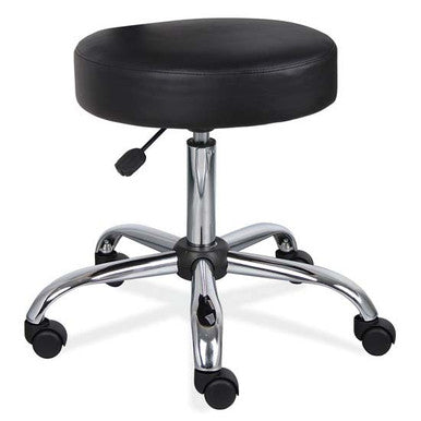 OfficeSource | Medical Stools | Medical Stool with Polished Chrome Base