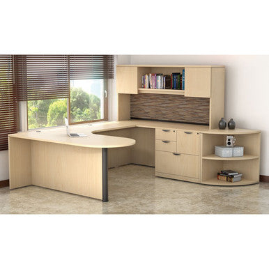 OfficeSource OS Laminate Collection U Shape Typical - OS28